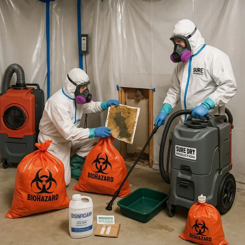 Contaminated Water Handling Protocols process in Oconto, WI