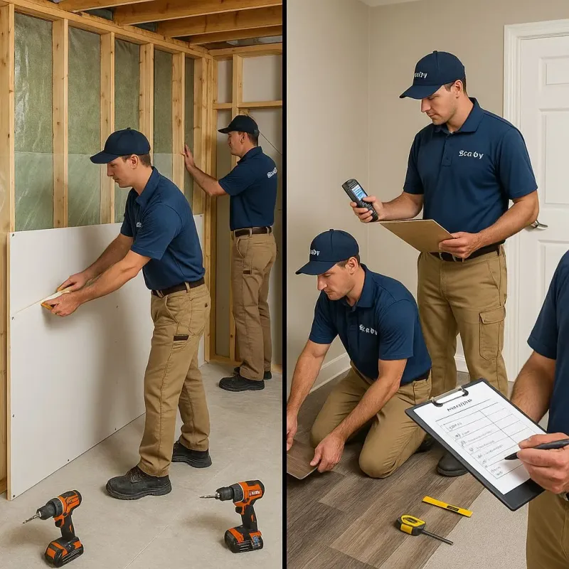 Repairs and Reconstruction process in Oconto, WI