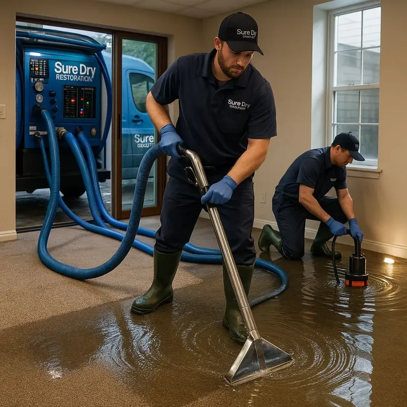 Water Extraction and Removal process in Oconto, WI